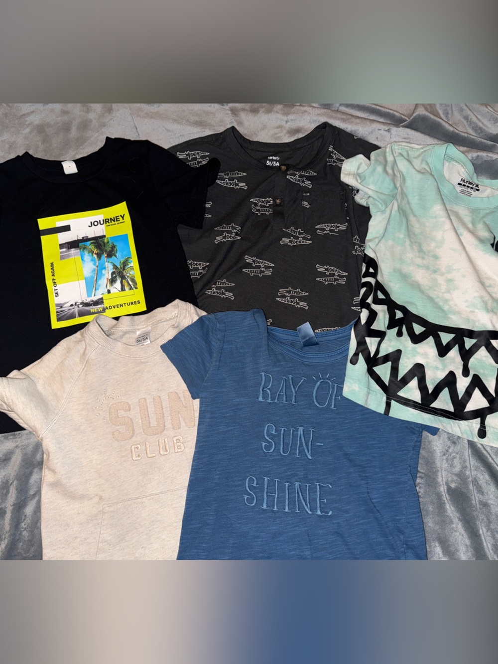 Boys vacation tshirts
